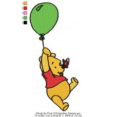 Winnie the Pooh 19 Embroidery Designs